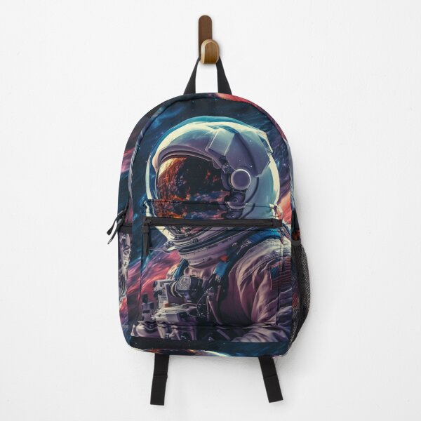 Item preview, Stellar Odyssey Astronauty Beyond Earth Orbiting Horizons Beyond the Veil Cosmic Convergence Cosmoscape designed and sold by Project-Firefly.