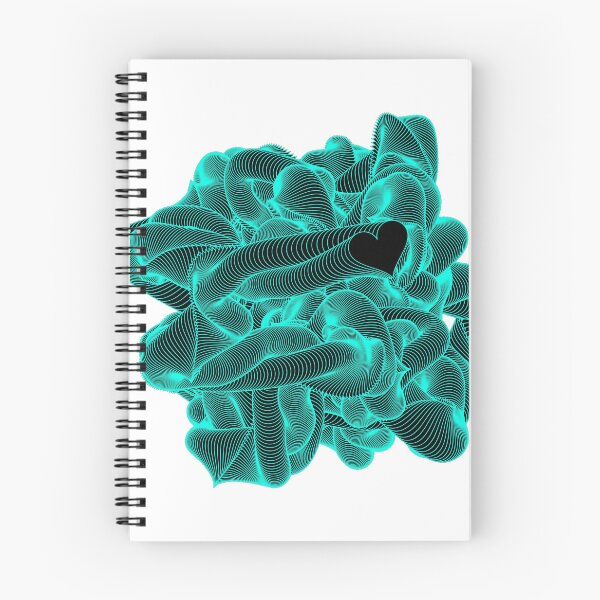 Item preview, Crazy Heart - Fluorescent Green - Abstract Illustration designed and sold by codepiks.