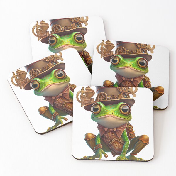 Item preview, Steampunk Frog designed and sold by cece4410.