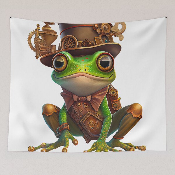 Item preview, Steampunk Frog designed and sold by cece4410.