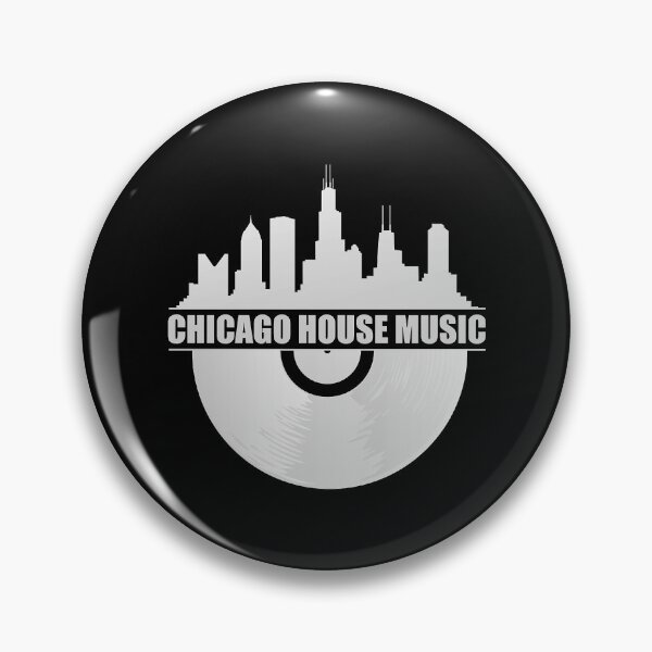 Item preview, Chicago House Music Chicago Skyline EDM DJ Chicago House Gear designed and sold by 48DJTRACKS.