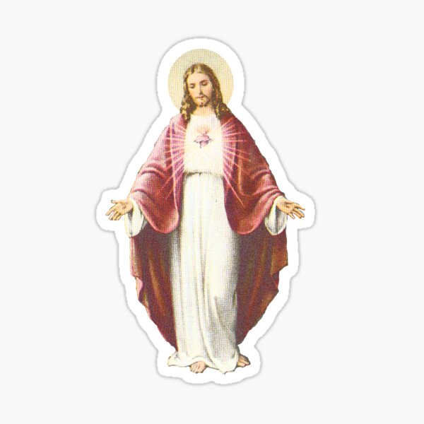 Assorted Jesus Stickers > Misc