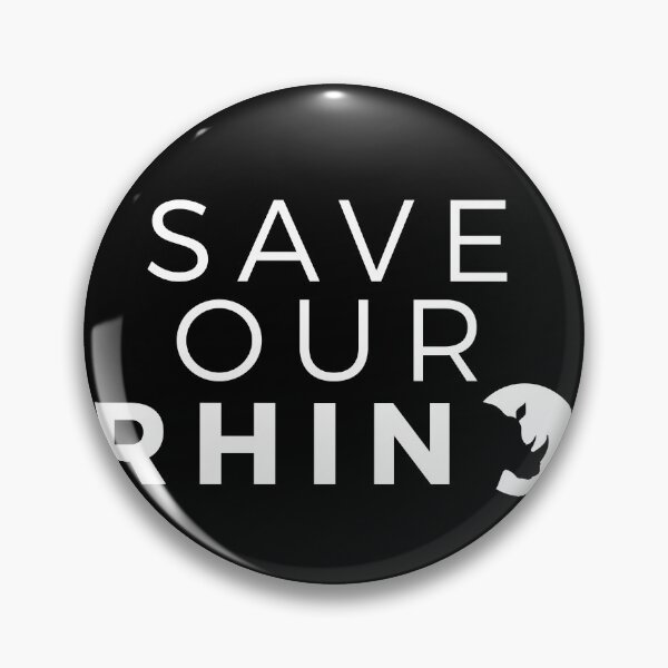 Item preview, Save Our Rhino designed and sold by minordesignrev.
