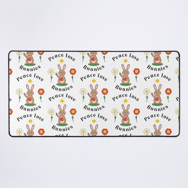 Item preview, Peace Love Bunnies designed and sold by Cutieful Critters.