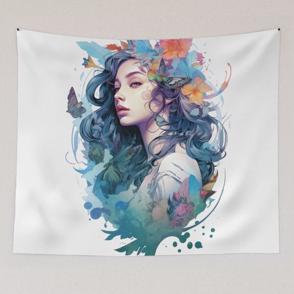 Item preview, Mystical Beauty from Afar designed and sold by aigcx.