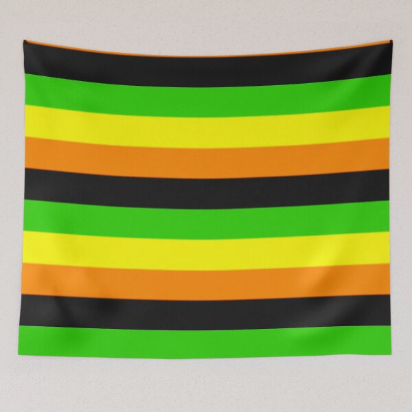 Item preview, Aromantic Pride Flag (repeated) designed and sold by Falln.