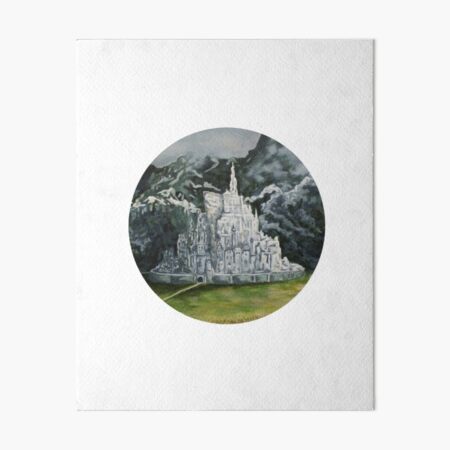 Minas Tirith  Art Board Print for Sale by geniaxudietelka