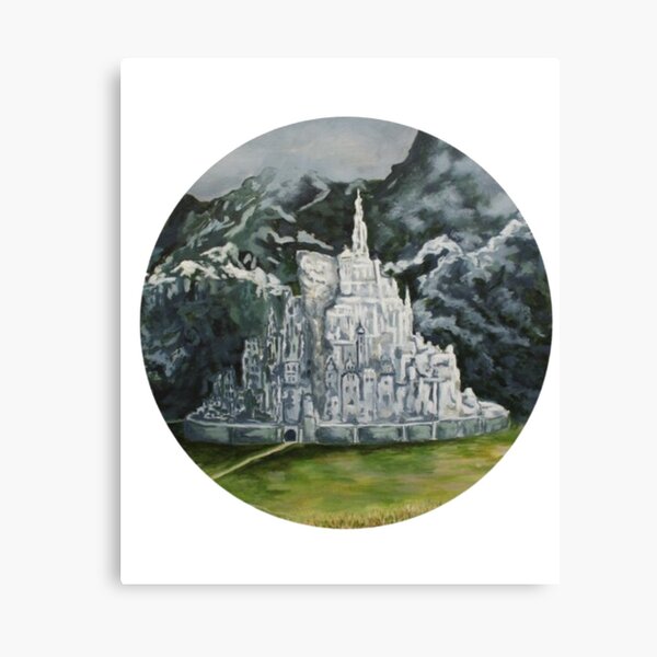 Minas Tirith, an art print by Moe Wanders - INPRNT