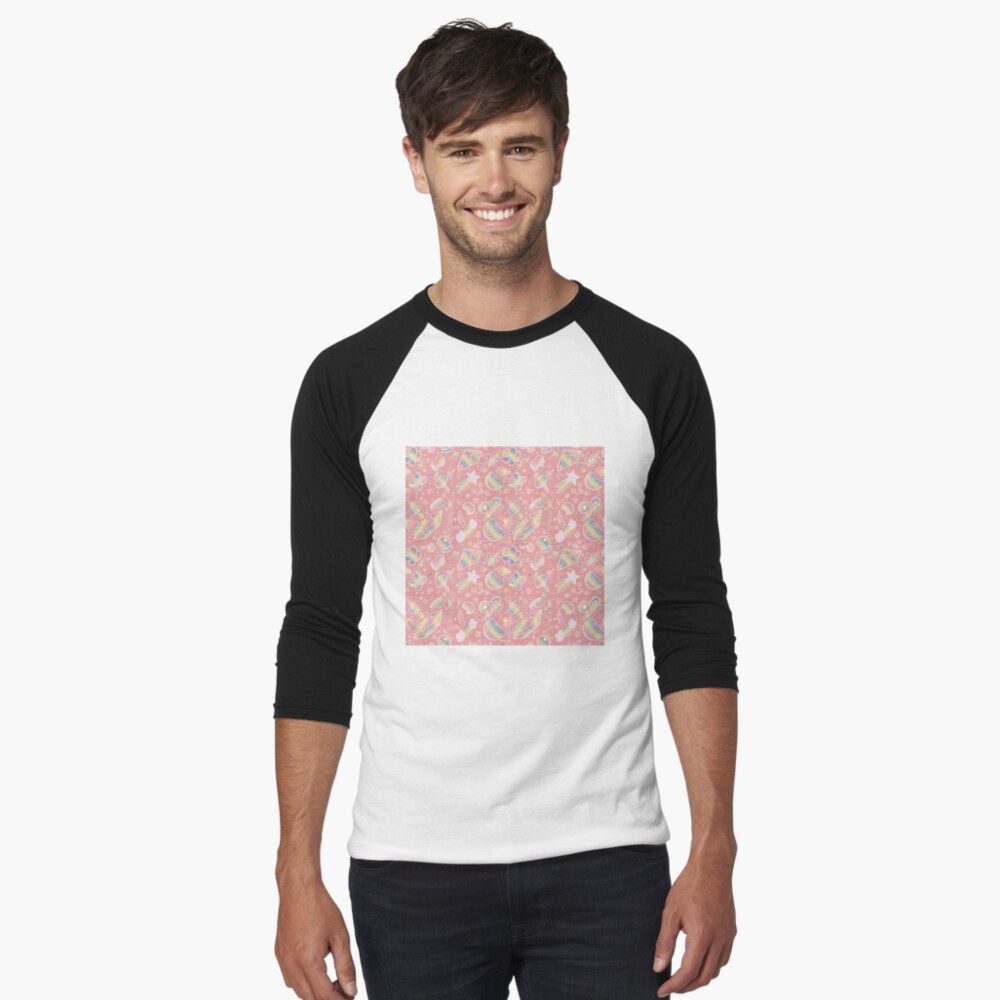 Item preview, Baseball ¾ Sleeve T-Shirt designed and sold by X3NALADY.