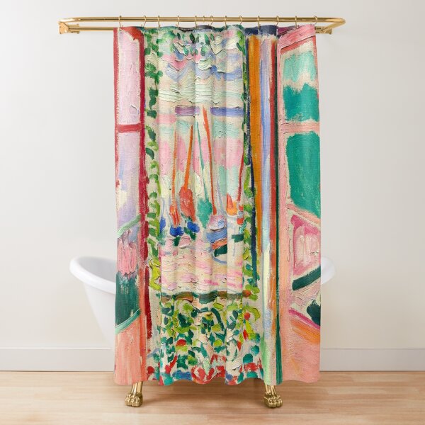 Shower Curtain Boho, Art Matisse Illustration, Nouveau, Eco-Friendly,  Waterproof Bathroom Decor, With Hooks Included - Yahoo Shopping