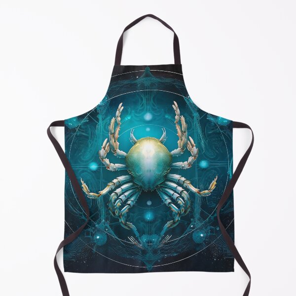 Item preview, Emotional Armor: Cancer Zodiac Swag for the Deeply Intuitive and Protective Crabs! designed and sold by Silverstormer.