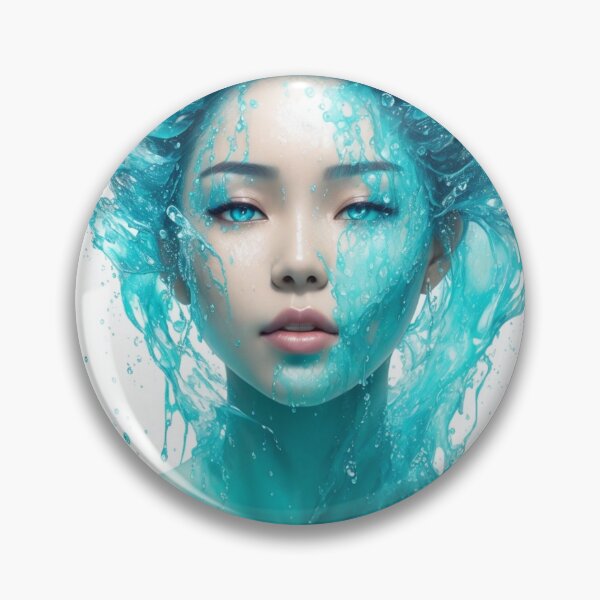 Item preview, Turquoise Water Girl 2 - Cool Art designed and sold by joejiing.