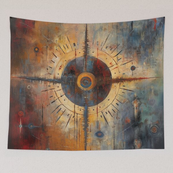 Item preview, Esoteric All Seeing Oil Abstract designed and sold by Drealm.