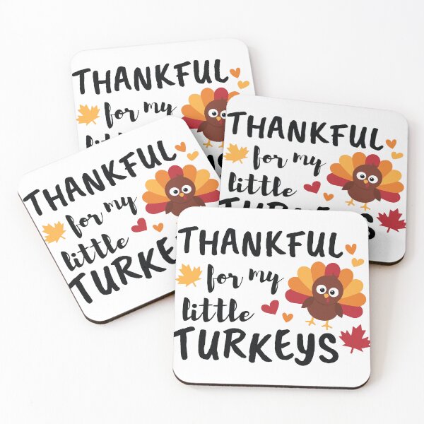 Item preview, Thankful for My Little Turkeys designed and sold by simmoredsign.
