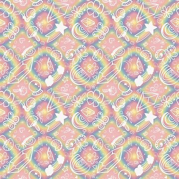Artwork thumbnail, Rainbows and Crystals and Snails, Oh my! (Rainbow) by Xena Gurule