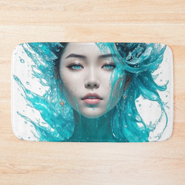 Item preview, Turquoise Water Girl - Cool Art designed and sold by joejiing.