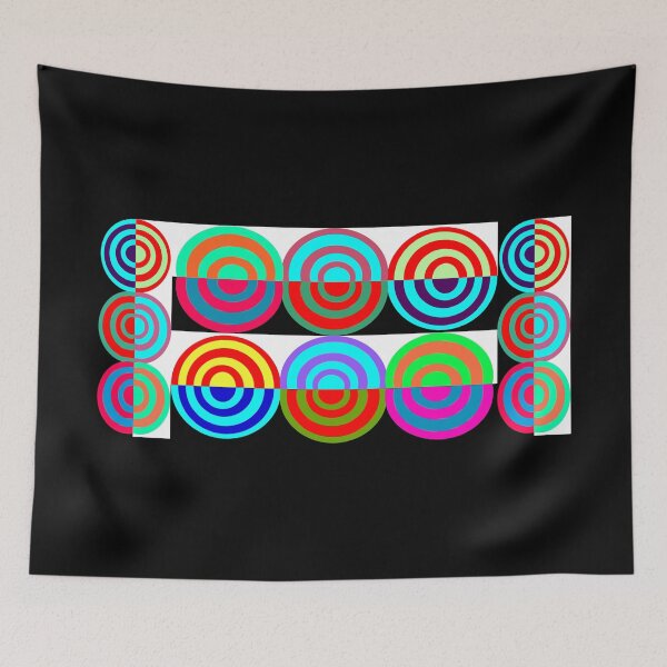 Item preview, Colorful tree rings designed and sold by Shirley cute art .