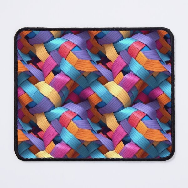 Item preview, Woven Color Planes: Vibrant Artwork Print designed and sold by Loftninjas.
