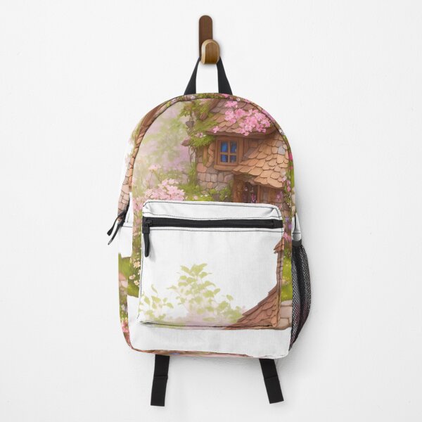 Item preview, Enchanting Fairy Haven: A Colorful Blossom Retreat in Watercolor and Pencil designed and sold by WASjourney.