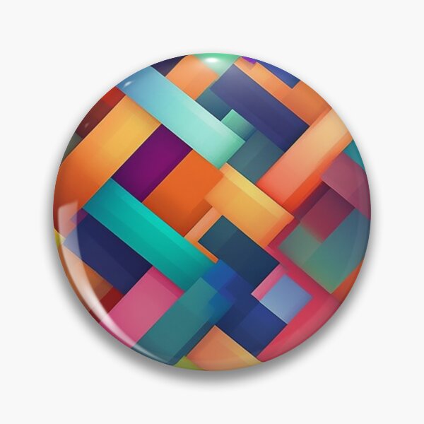 Item preview, Woven Color Planes: Vibrant Artwork Print designed and sold by Loftninjas.