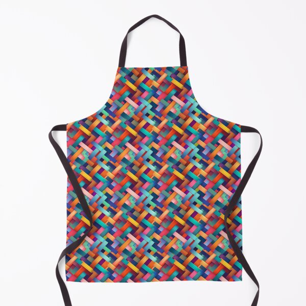 Item preview, Woven Color Planes: Vibrant Artwork Print designed and sold by Loftninjas.