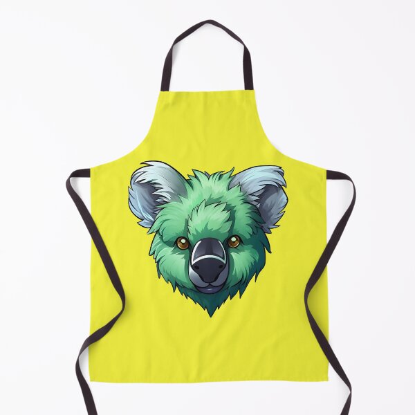 Item preview, Emerald green Koala face designed and sold by Clearmind-Arts.