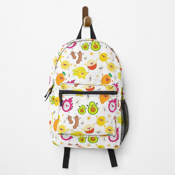 Item preview, Excited happy tropical fruits designed and sold by mixMixtli.