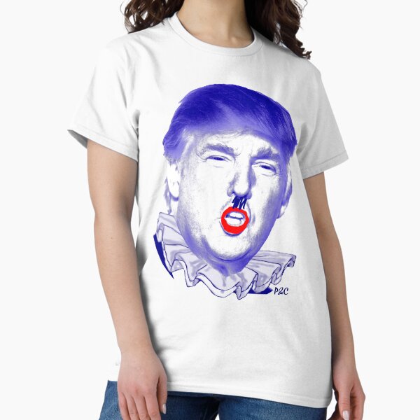 Vista previa del artículo con la obra «Gráfico divertido de Anti Donald Trump - Trumpler / Nazi Trump», diseñado y vendido por PollysCracker.