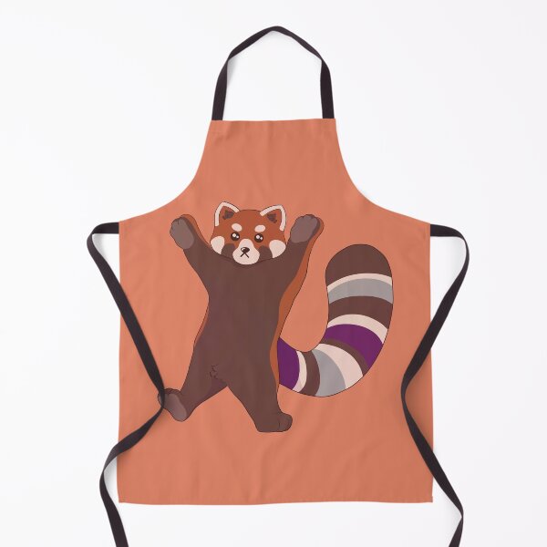 Item preview, Asexual Pride Red Panda designed and sold by celestialuka.
