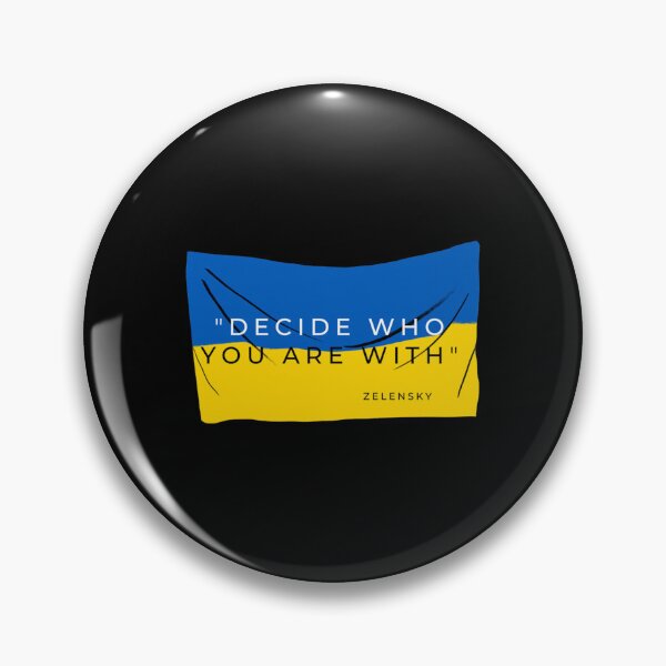 Item preview, Decide Who you are with Zelenki_s quote to Orban    designed and sold by stevieegold.