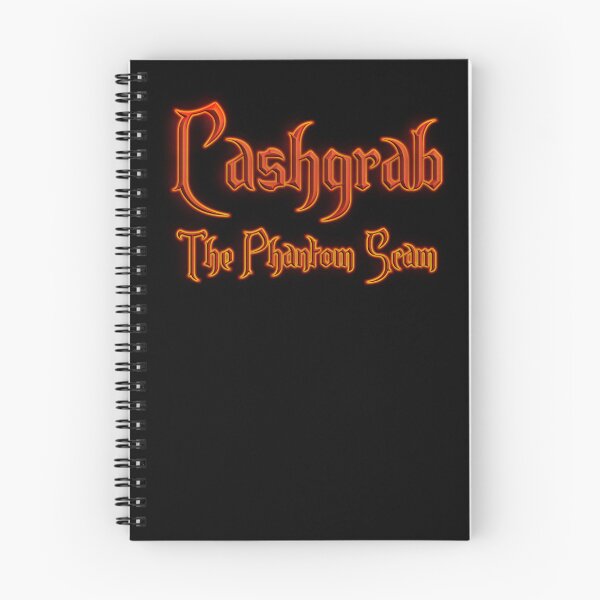 Item preview, Cashgrab The Phantom Scam (Fiery Glowing Text) designed and sold by Swabcraft.