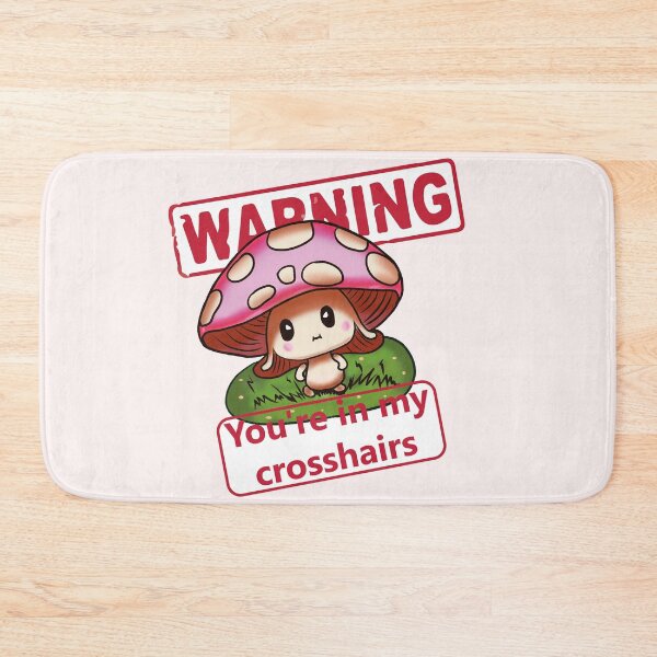 Item preview, Warning Angry Fungy designed and sold by DotStroke.