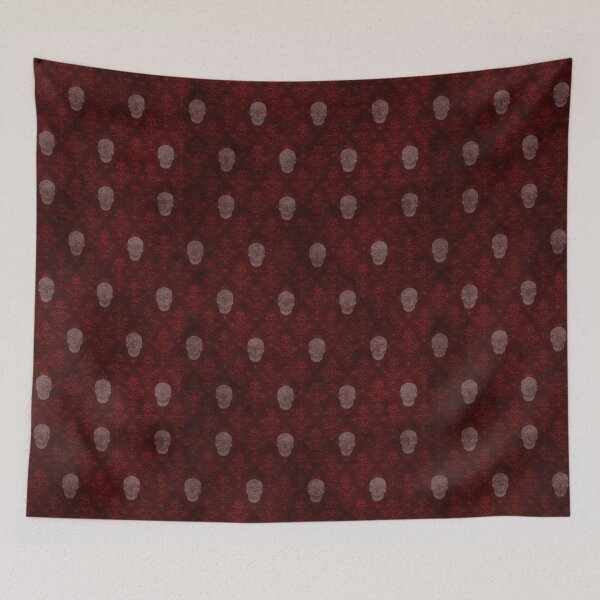 Item preview, Victorian Skulls Red designed and sold by Falln.