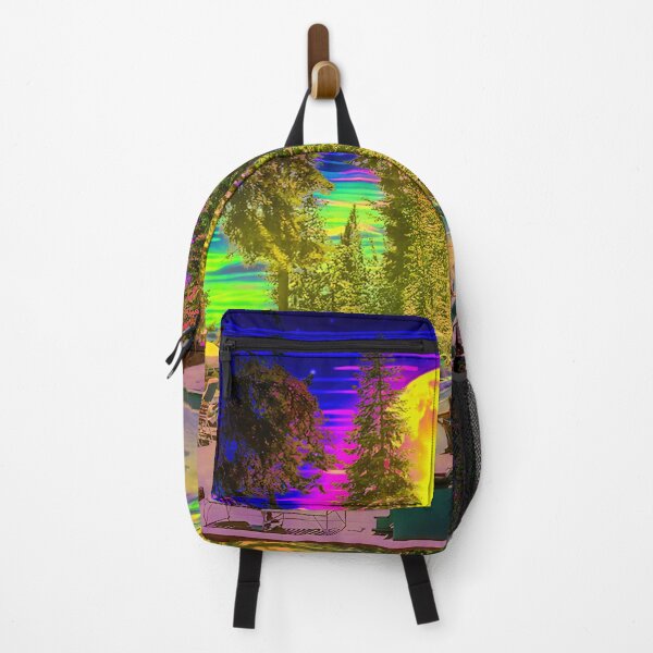 Item preview, Neon Dreams by the Pool: A Vaporwave Twist on Slim Aarons' Lake Tahoe designed and sold by MangataEyes.