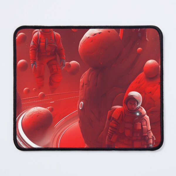 Item preview, Red Astronauts – Seamless designed and sold by GalacticLabs.