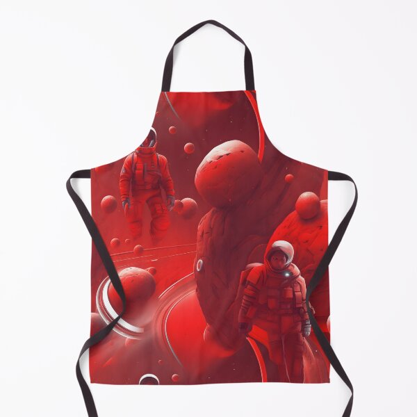 Item preview, Red Astronauts – Seamless designed and sold by GalacticLabs.
