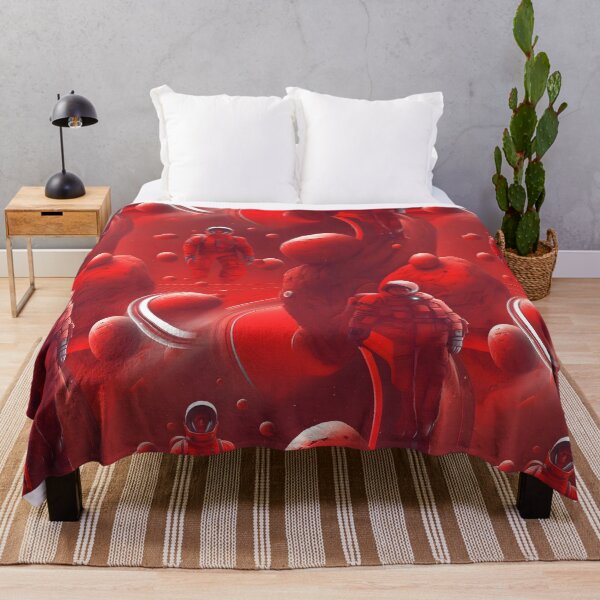 Item preview, Red Astronauts – Seamless designed and sold by GalacticLabs.
