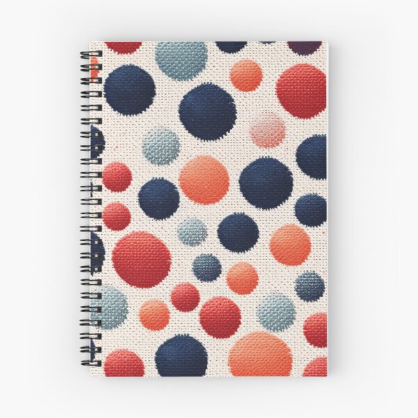 Item preview, Fabric and embroidered circles. vintage 3d designed and sold by SBD-Shop.