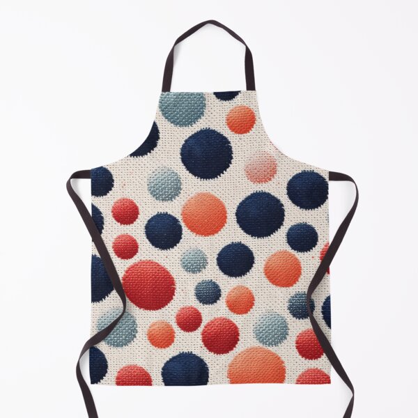Item preview, Fabric and embroidered circles. vintage 3d designed and sold by SBD-Shop.