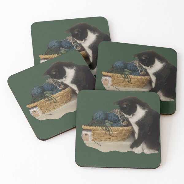 Item preview, Cat with Fairy Door designed and sold by SecondsSunshine.