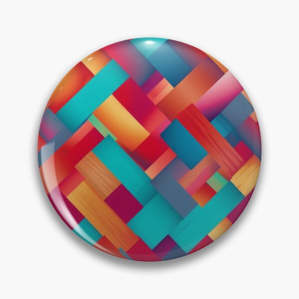 Item preview, Woven Color Planes: Vibrant Artwork Print designed and sold by Loftninjas.