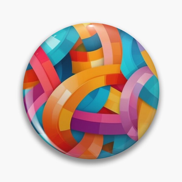 Item preview, Woven Color Planes: Vibrant Artwork Print designed and sold by Loftninjas.