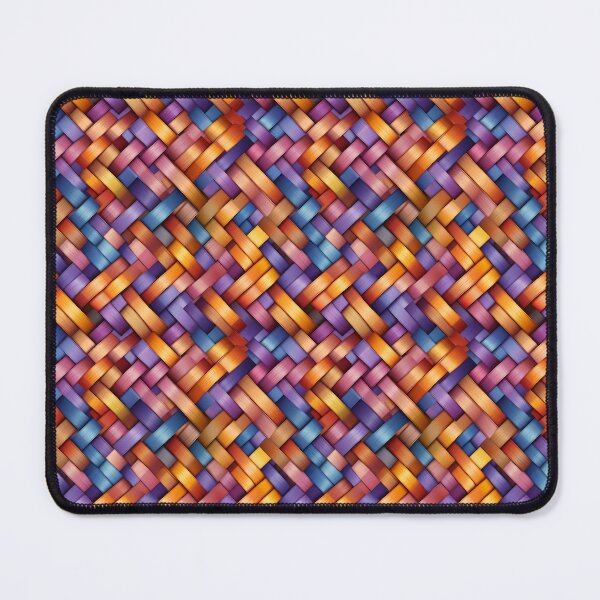 Item preview, Woven Color Planes: Vibrant Artwork Print designed and sold by Loftninjas.