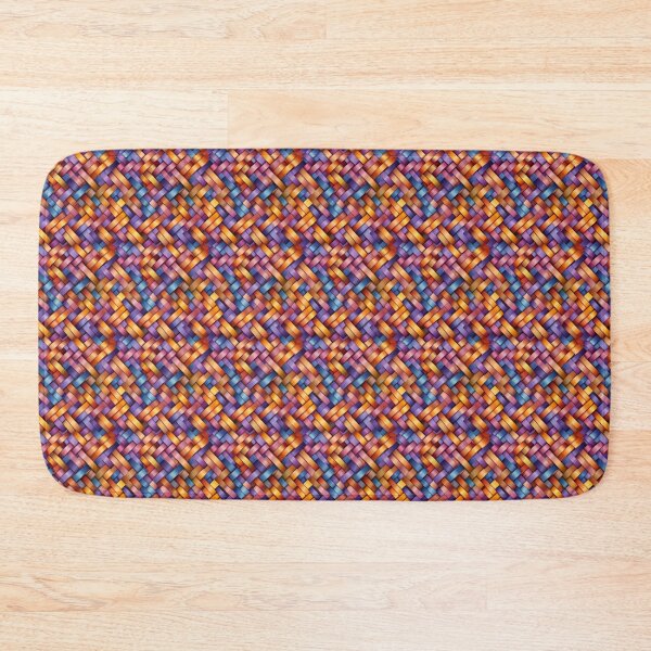 Item preview, Woven Color Planes: Vibrant Artwork Print designed and sold by Loftninjas.