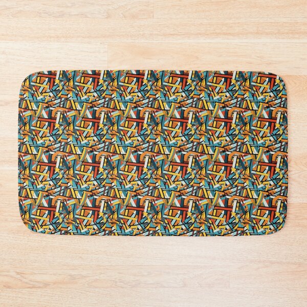 Item preview, Woven Color Planes: Vibrant Artwork Print designed and sold by Loftninjas.