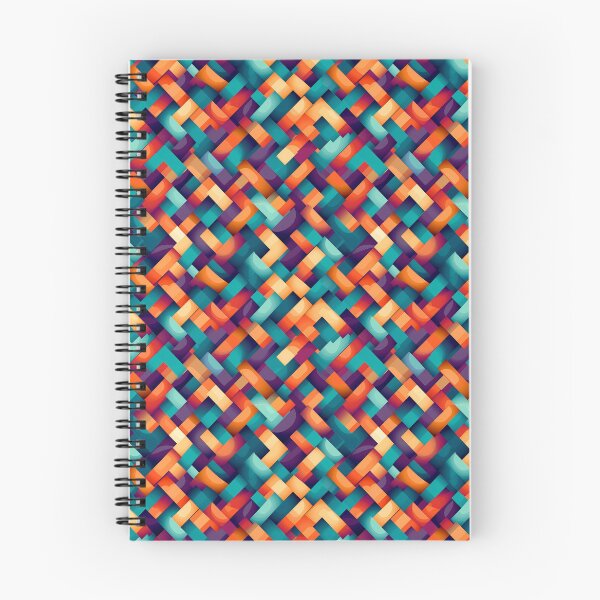 Item preview, Woven Color Planes: Vibrant Artwork Print designed and sold by Loftninjas.
