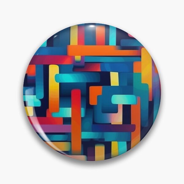 Item preview, Woven Color Planes: Vibrant Artwork Print designed and sold by Loftninjas.
