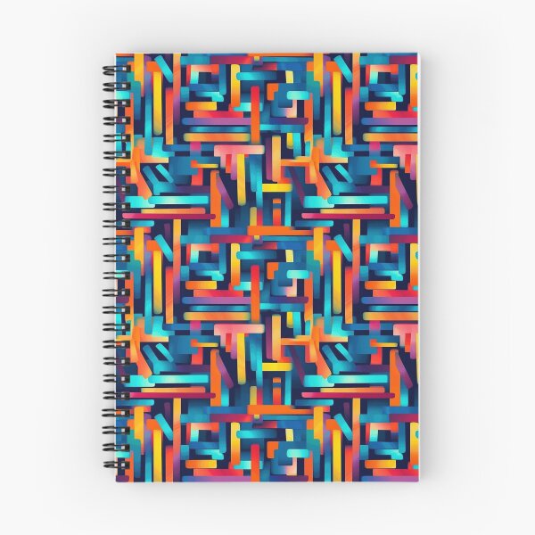 Item preview, Woven Color Planes: Vibrant Artwork Print designed and sold by Loftninjas.