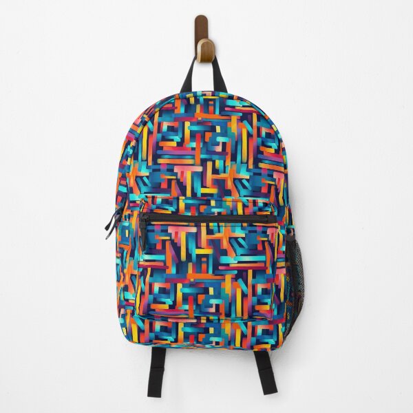 Item preview, Woven Color Planes: Vibrant Artwork Print designed and sold by Loftninjas.