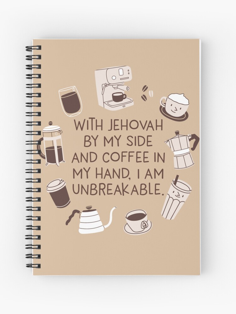 With Jehovah By My Side and Coffee in My Hand, I Am Unbreakable. Coffee Mug  for Sale by Paper Bee Gift Shop